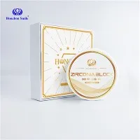بلوک های زیرکونیایی چند لایه سه بعدی پلاس شفافیت بالا